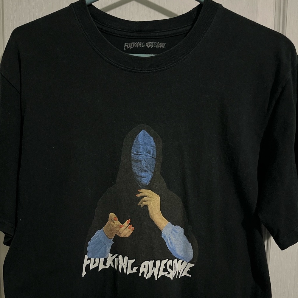 Fucking Awesome blue veil tee